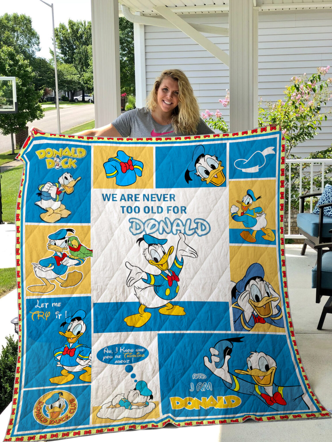 Donald Duck Quilt 1 Donald Duck Quilt