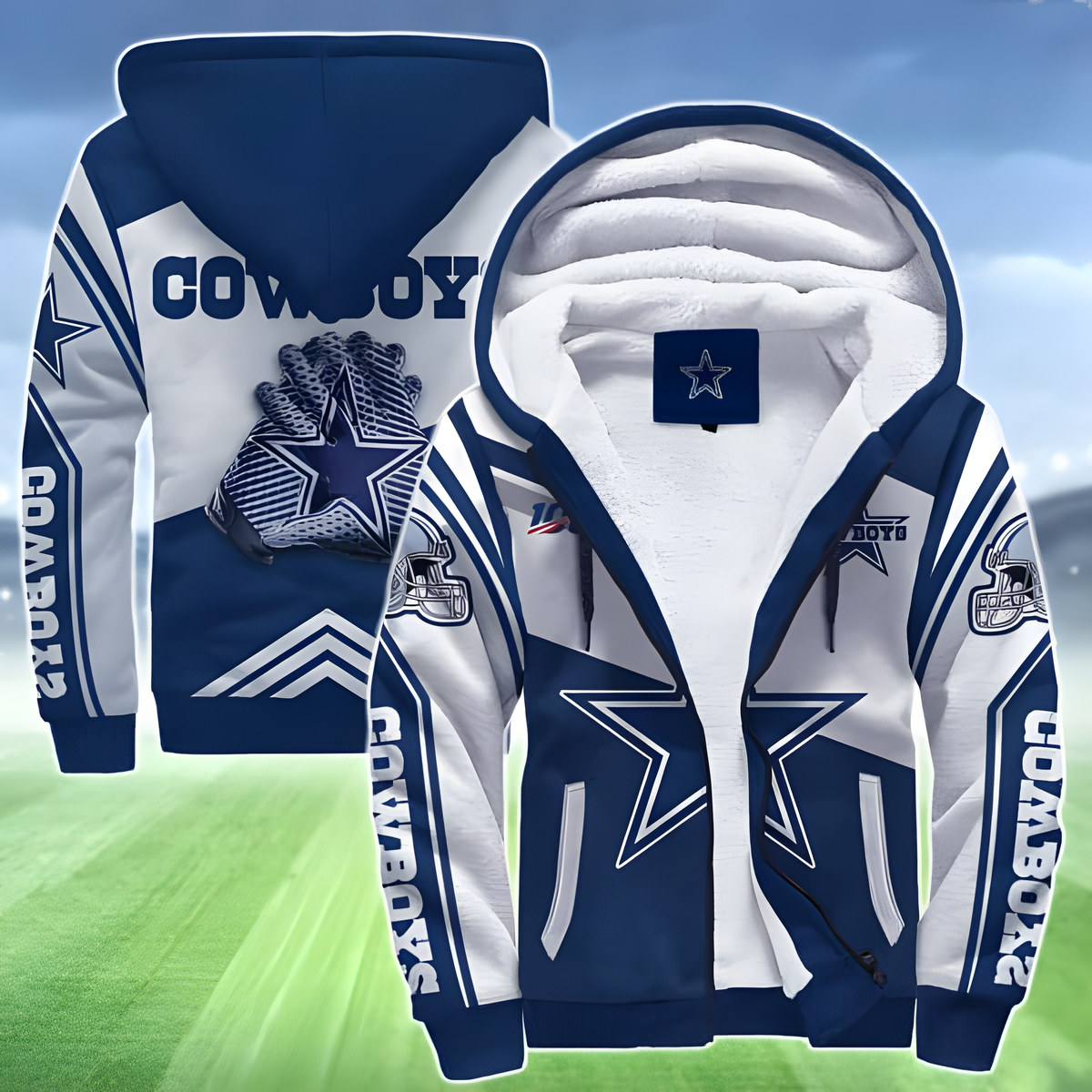 Dallas Cowboys Lover Fleece Jacket