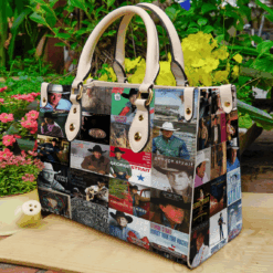 George Strait 3 Leather Handbag