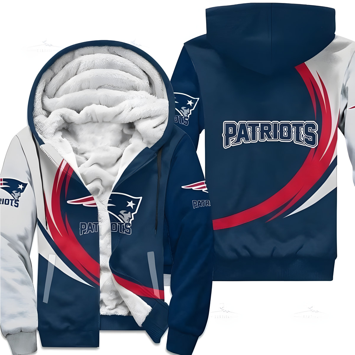 New England Patriots A 1 Fleece Jacket