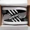 Rammstein Black Stan Smith Shoes