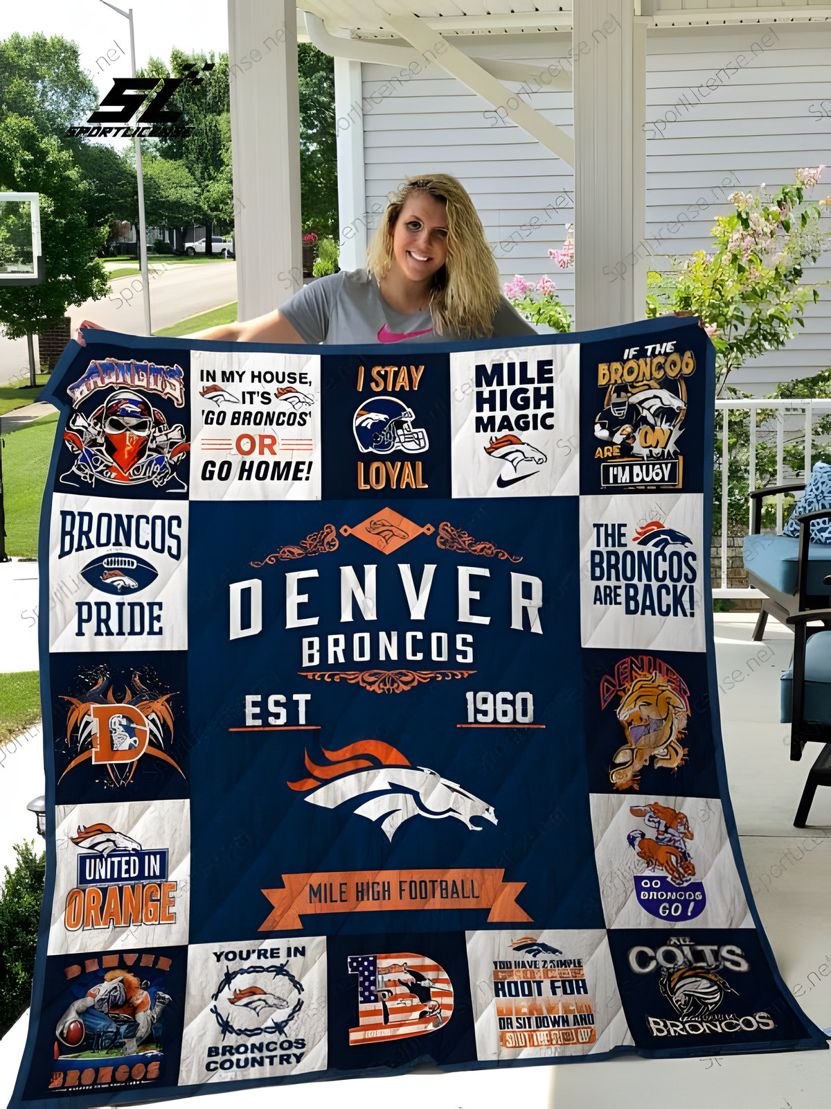 Denver Broncos Lover Quilt