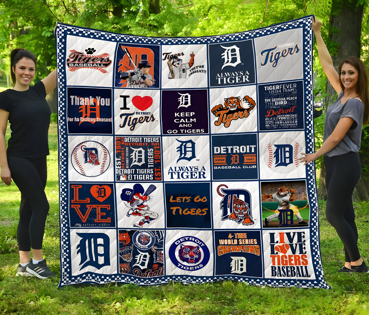 Detroit Tigers Quilt