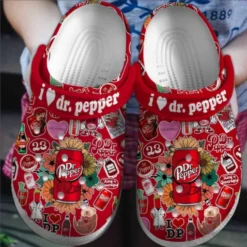 Dr. Pepper Soft Clogs