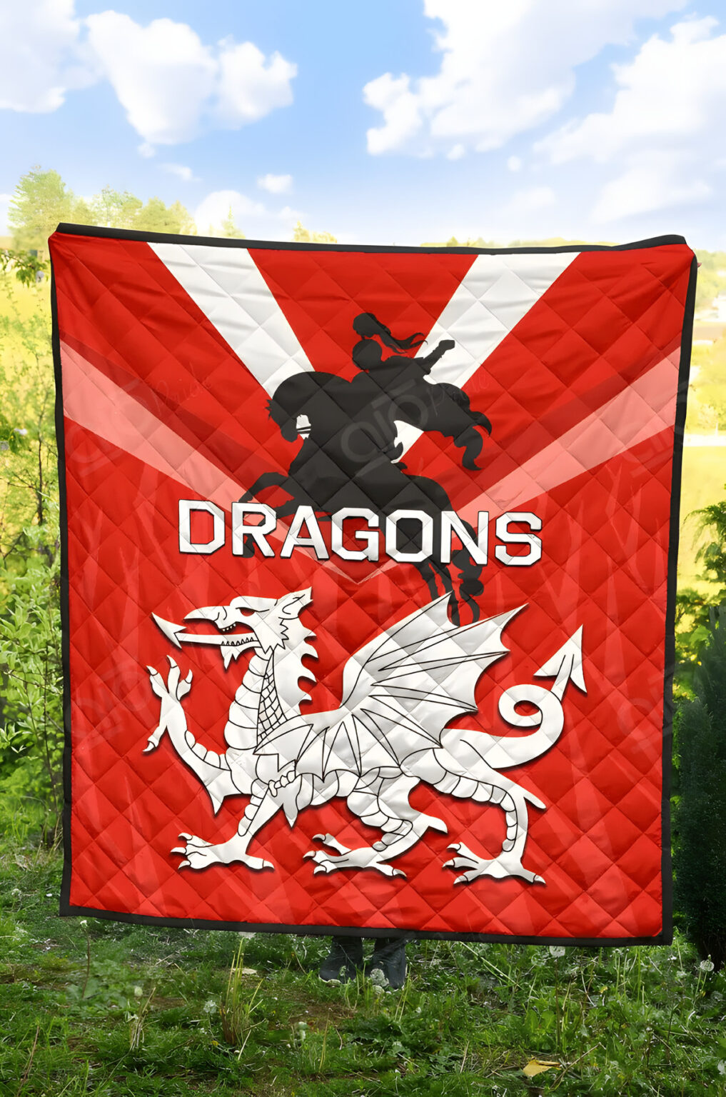 St. George Illawarra Dragons Quilt 1 St. George Illawarra Dragons Quilt