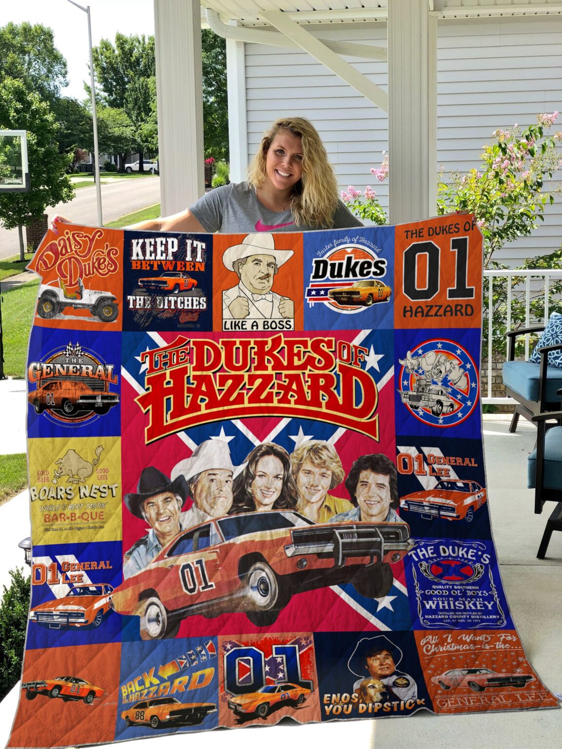 The Dukes Of Hazzard Show Quilt 1 The Dukes Of Hazzard Show Quilt