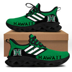Hawaii Rainbow Warriors Black Shoes