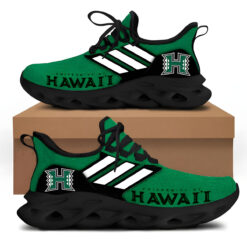 Hawaii Rainbow Warriors Black Shoes