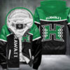 Hawaii Rainbow Warriors Fleece Jacket Fleece Jacket