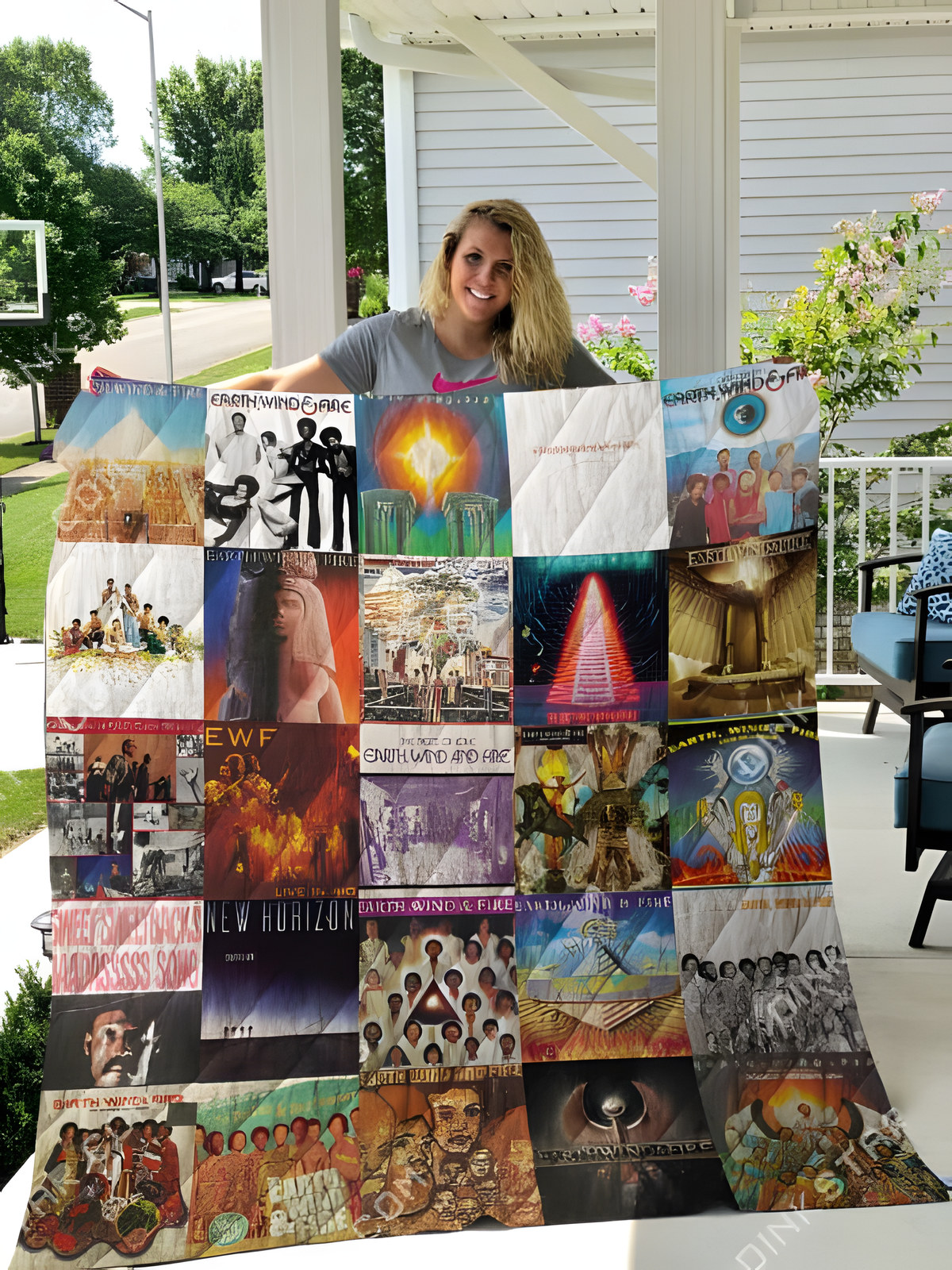 Earth Wind & Fire 1 Quilt