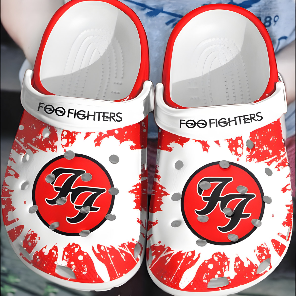Foo Fighters Soft Clogs