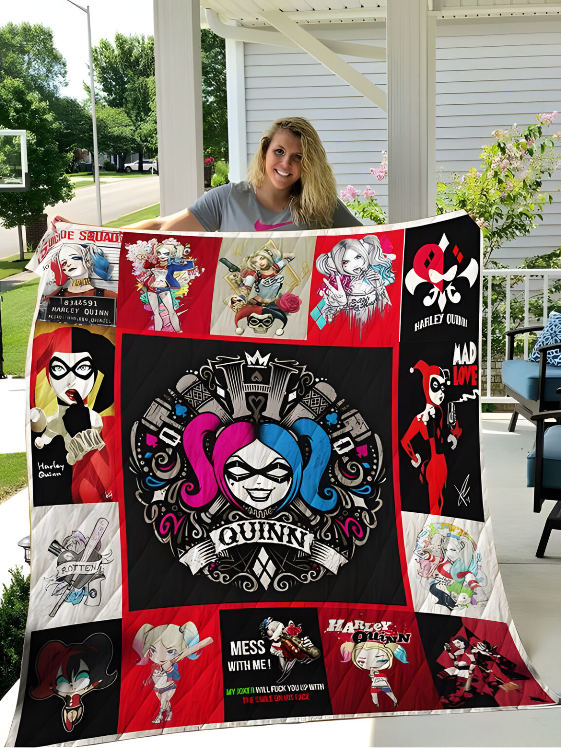 Harley Quinn 1 Quilt 1 Harley Quinn 1 Quilt