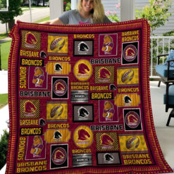 Brisbane Broncos 1 Quilt