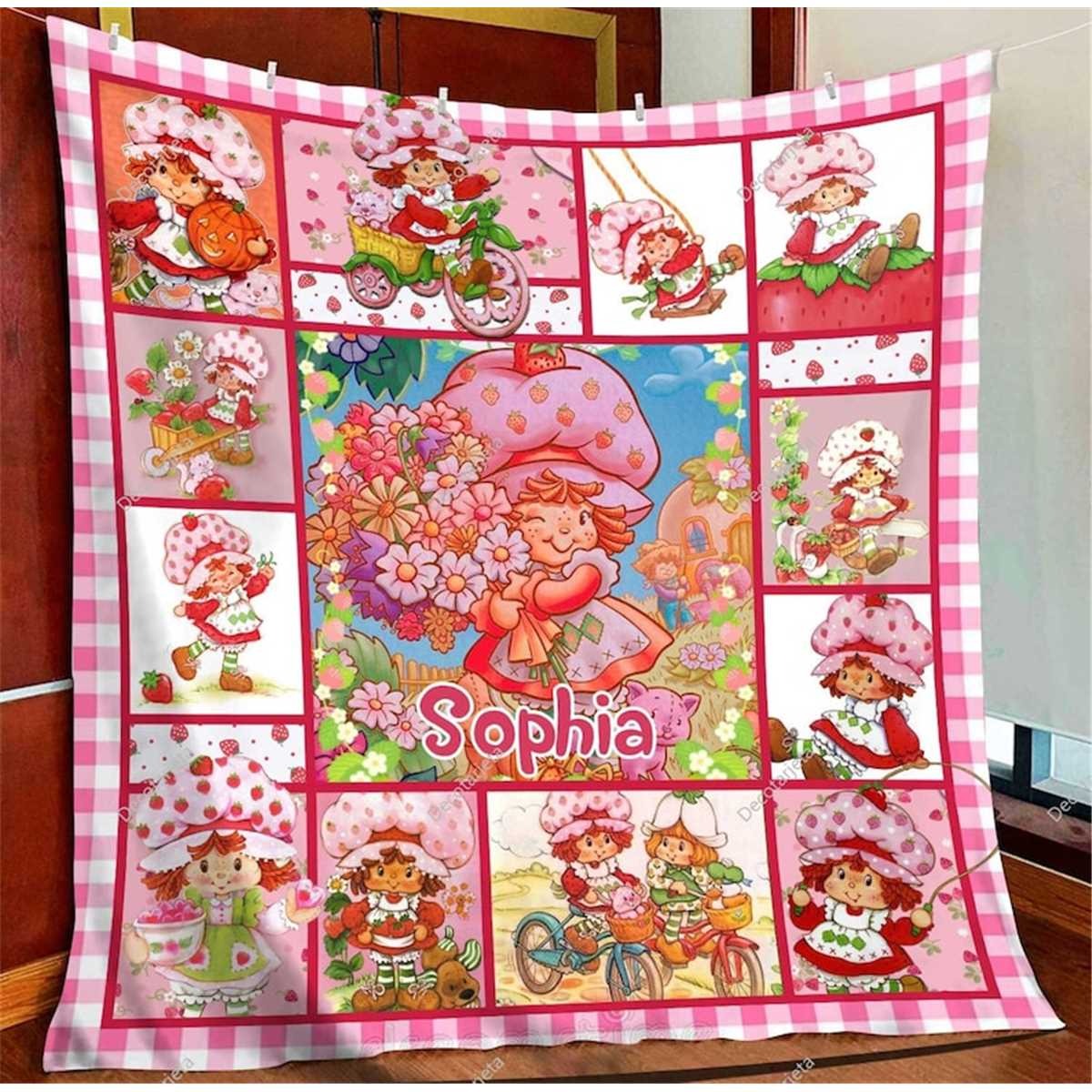 Strawberry Shortcake Quilt 1 Strawberry Shortcake Quilt