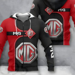 Mg Car Best New Zip Hoodie 1