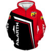 Abarth Lover Zip Hoodie