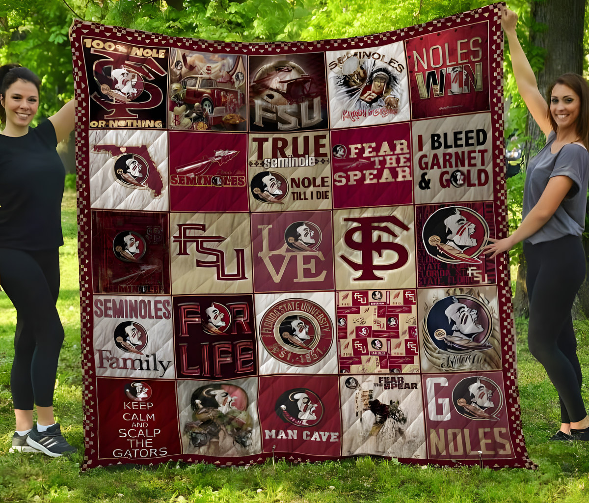 Florida State Seminoles 1 Lover Quilt