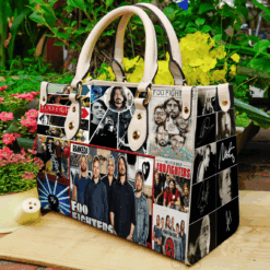 Foo Fighters Love I 10 Leather Handbag