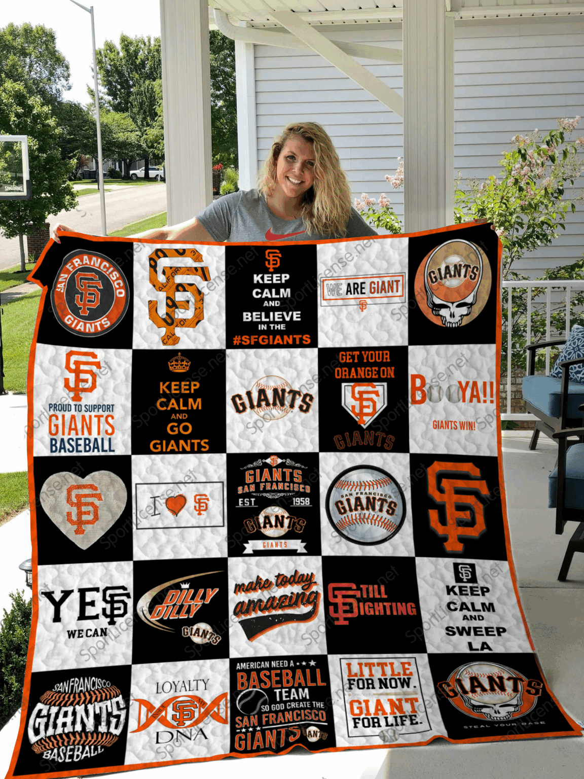 San Francisco Giants Quilt 1 San Francisco Giants Quilt