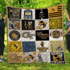 Georgia Tech Yellow Jackets 2 Quilt