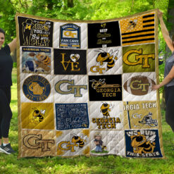 Georgia Tech Yellow Jackets 2 Quilt
