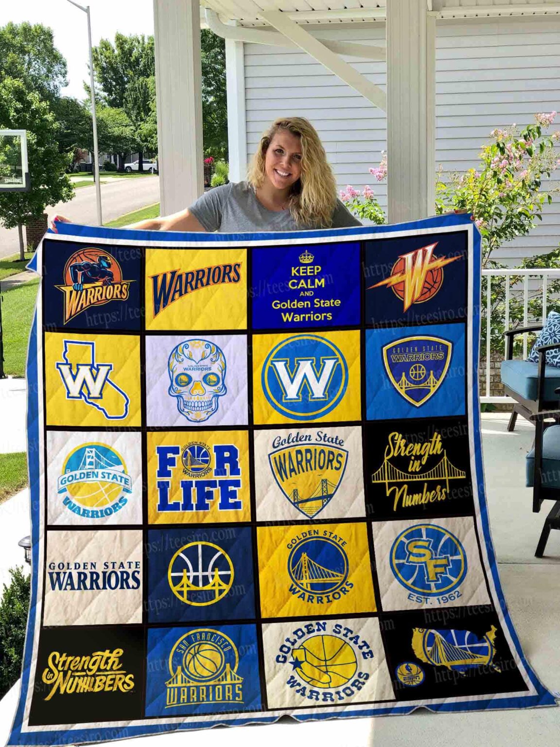 Golden State Warriors Quilt 1 Golden State Warriors Quilt