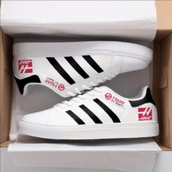 Haas Black Stan Smith Shoes