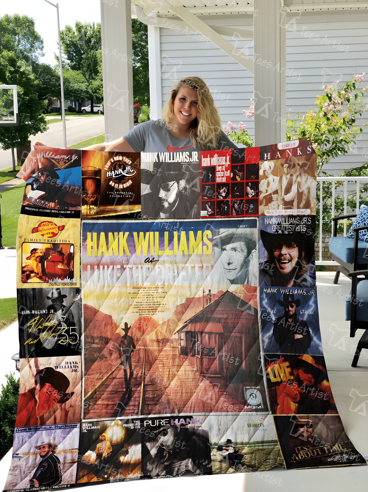Hank Williams Lover Quilt