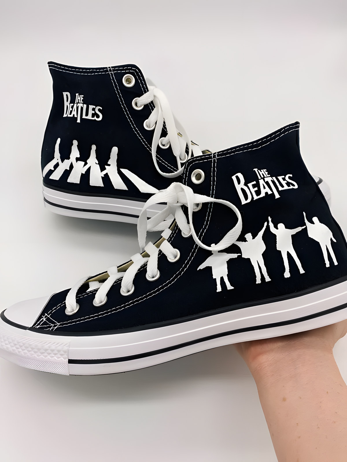 The Beatles High Top Shoes