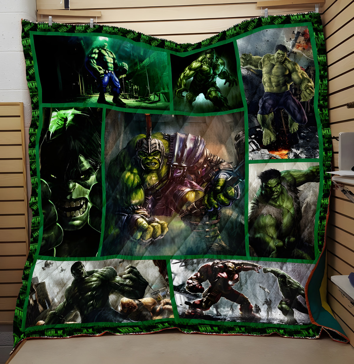 Hulk Marvel 2 Quilt