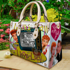 I Love Lucy Leather Handbag