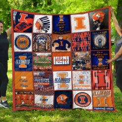Illinois Fighting Illini Quilt