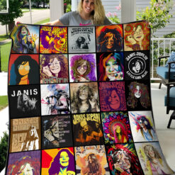 Janis Joplin Lover 1 Quilt