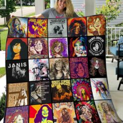 Janis Joplin 2 Quilt