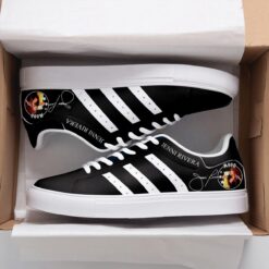 Jenni Rivera Black Stan Smith Shoes