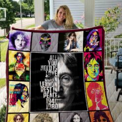 John Lennon Lover Quilt