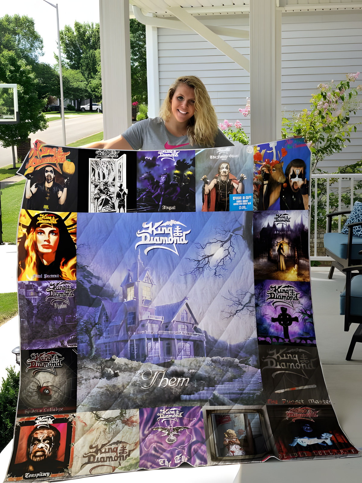 King Diamond 2 Quilt