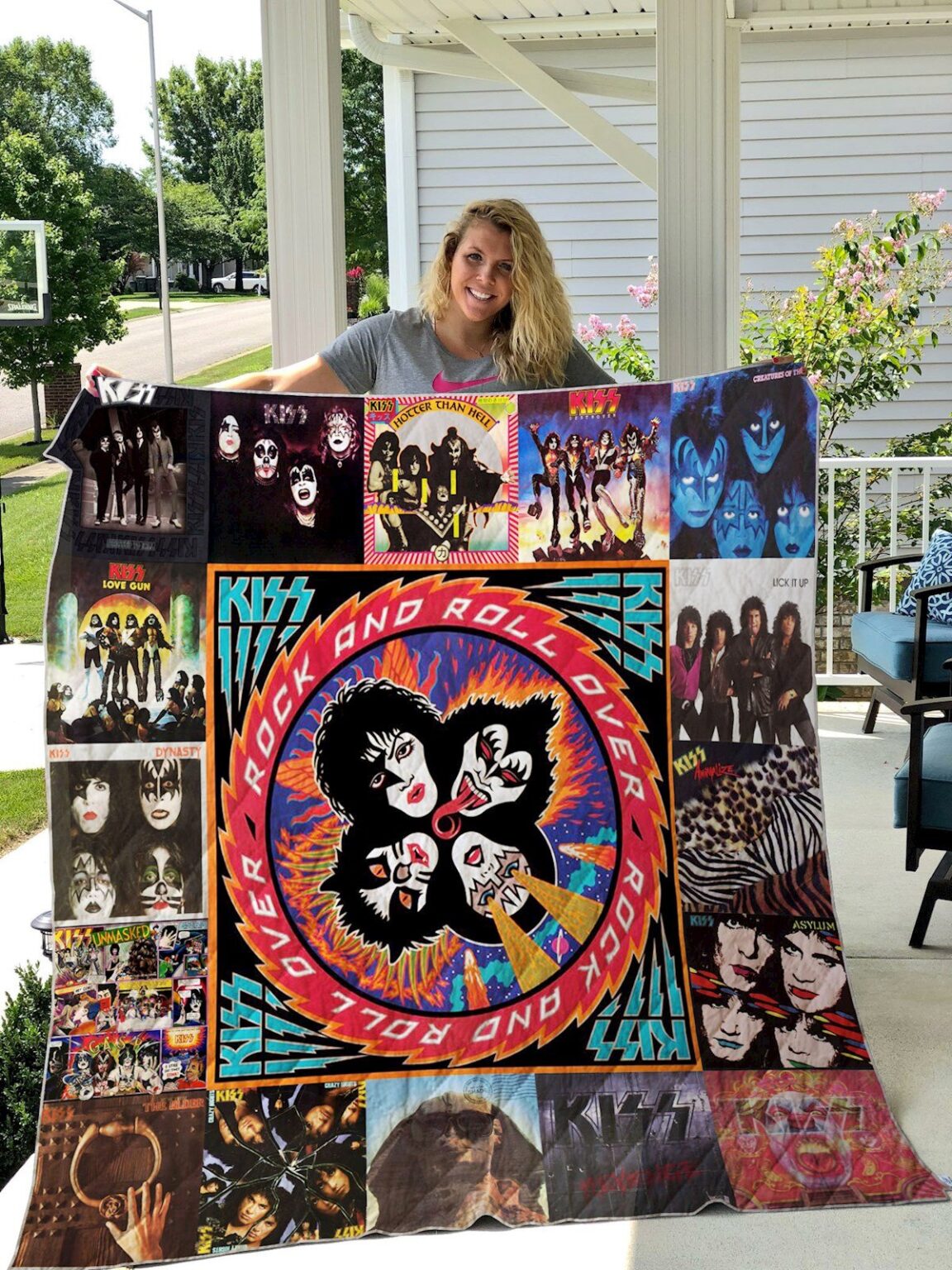 Kiss Band Quilt 1 Kiss Band Quilt