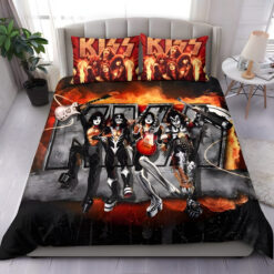 Kiss Band Lover Bedding Set