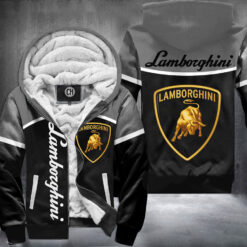 Lamborghini Black Fleece Jacket