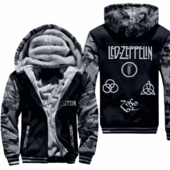 Led Zeppelin Fleece Jacket