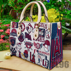 Los Angeles Angels Leather Handbag