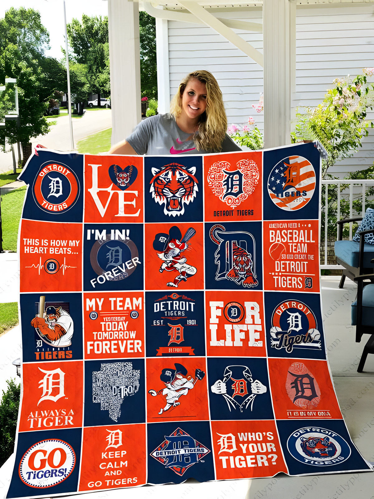 Detroit Tigers Quilt