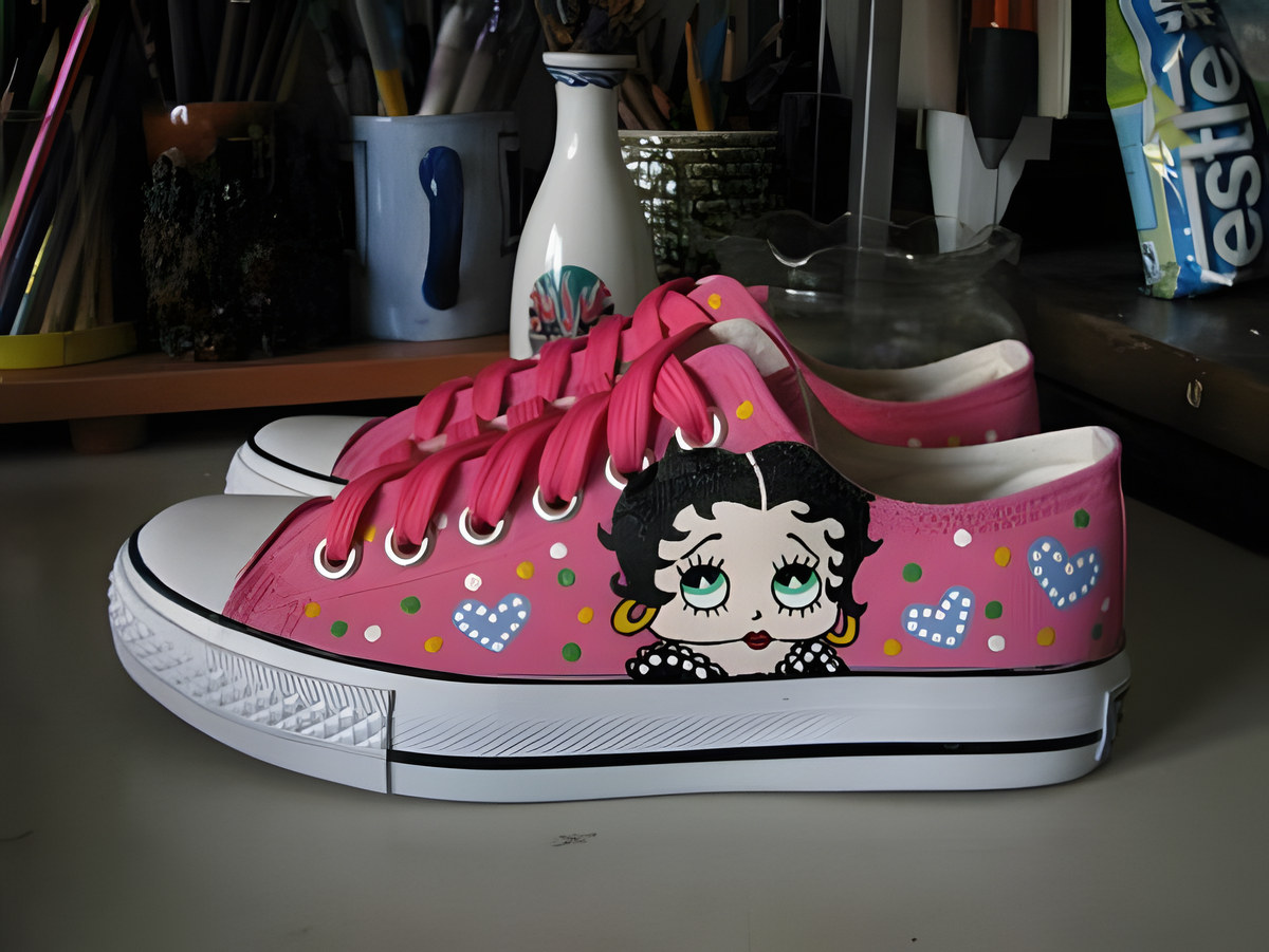 Betty Boop 03 Low Top Shoes