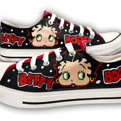 Betty Boop 02 Low Top Shoes