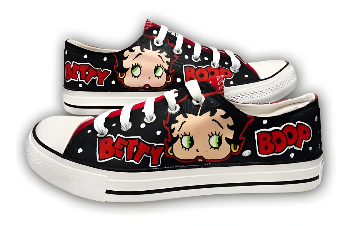 Betty Boop 02 Low Top Shoes