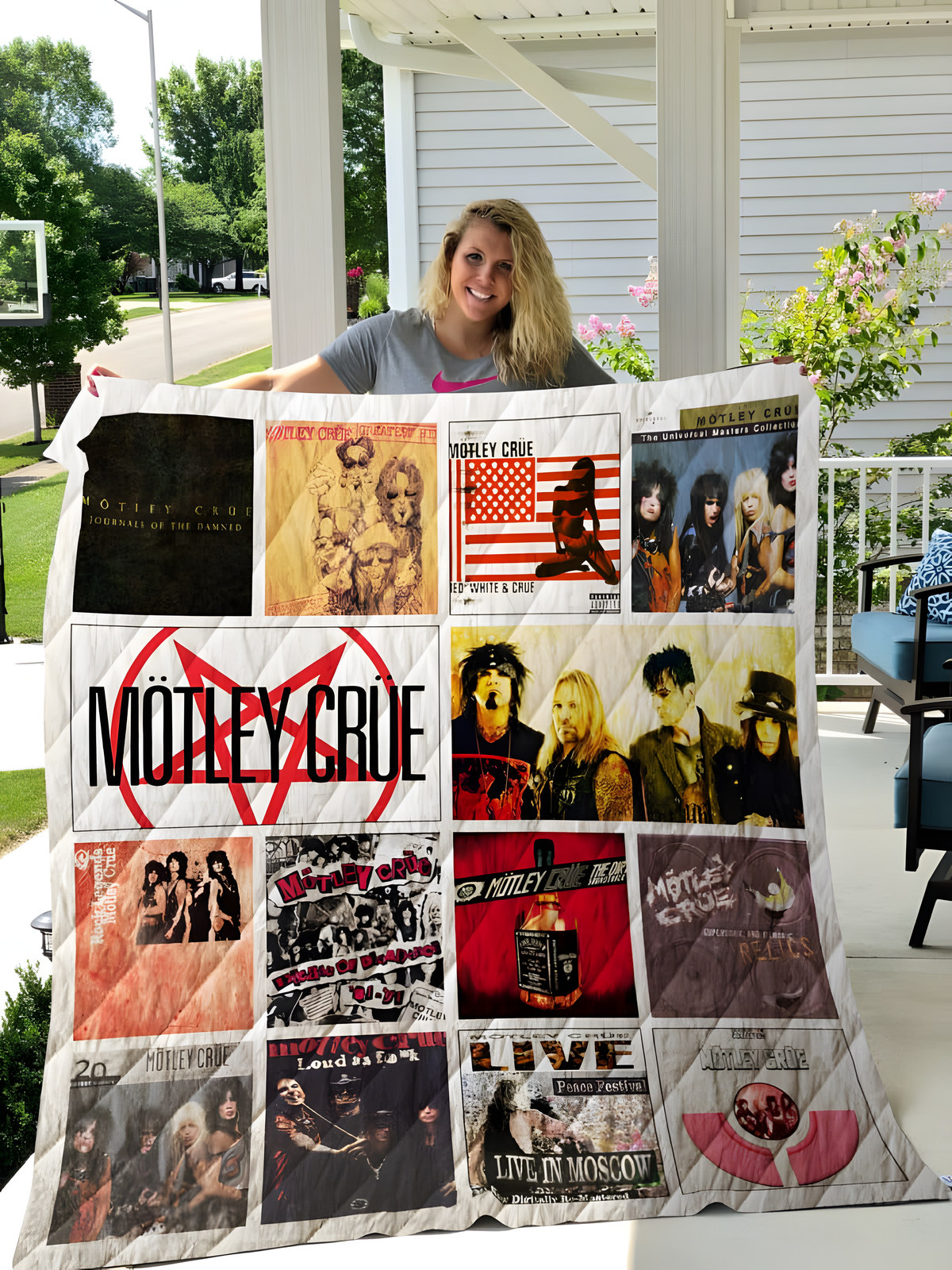 Motley Crue 2 Quilt