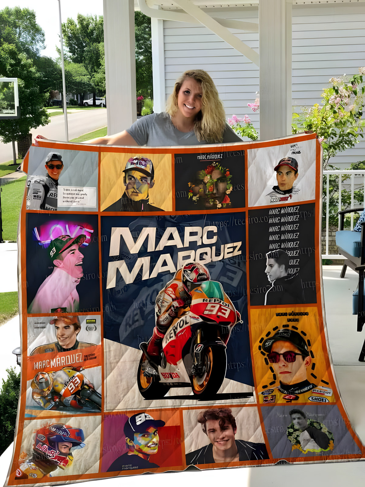 Marc Marquez Quilt
