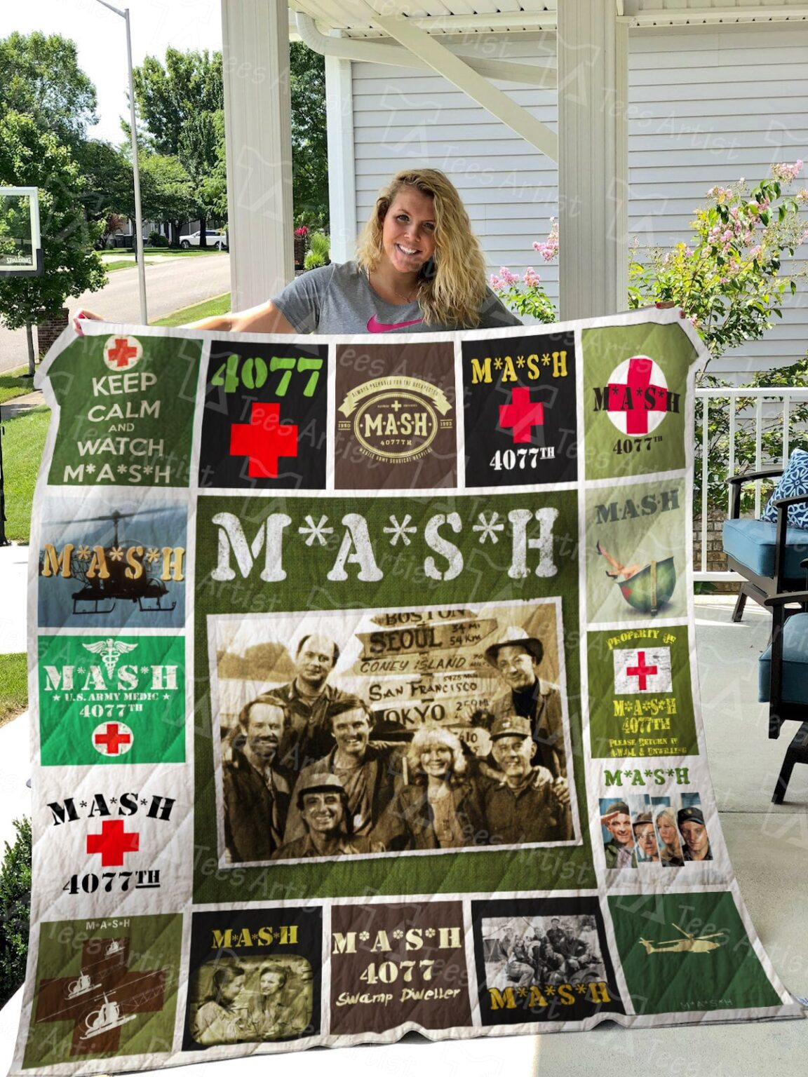 M*a*s*h Quilt 1 M*a*s*h Quilt