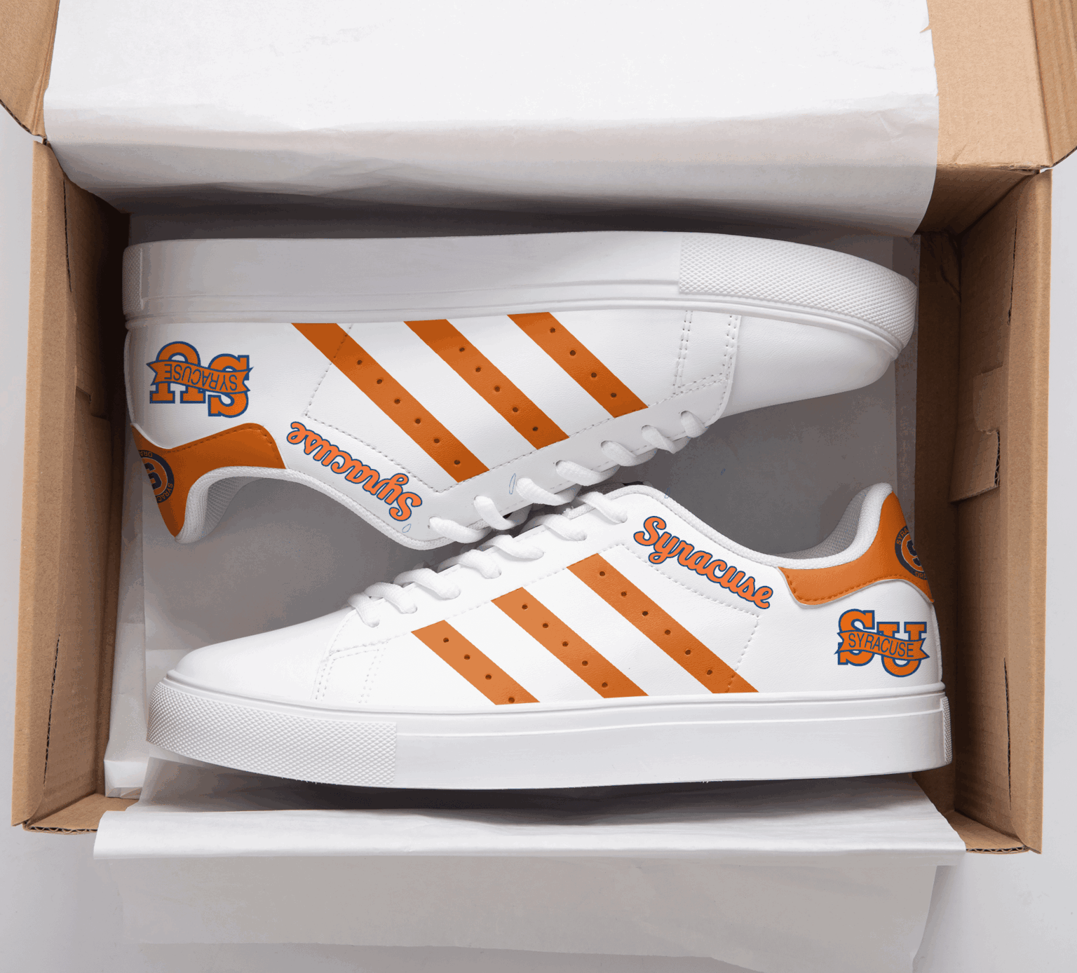 Syracuse Orange Stan Smith Shoes 1 Syracuse Orange Stan Smith Shoes